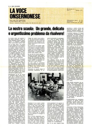 La Voce Onsernonese Nr. 5 – 1973