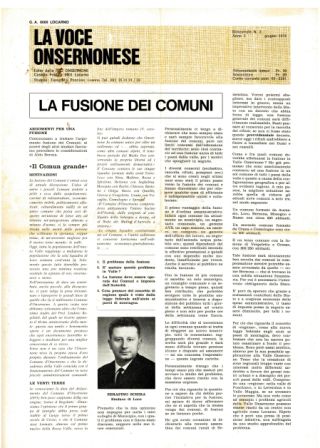 La Voce Onsernonese Nr. 3 – 1974