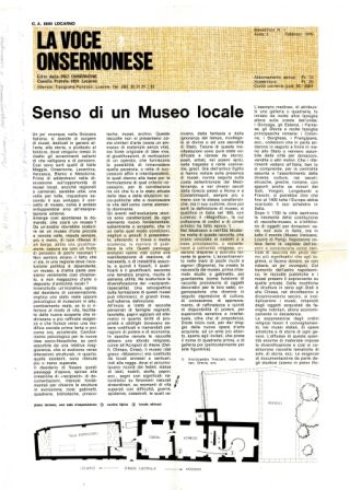 La Voce Onsernonese Nr. 1 – 1976
