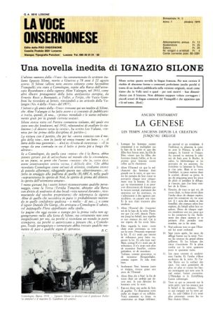 La Voce Onsernonese Nr. 5 – 1978