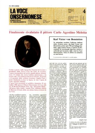 La Voce Onsernonese Nr. 4 – 1982