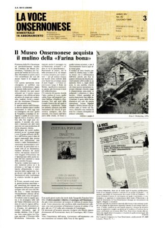La Voce Onsernonese Nr. 3 – 1985