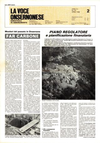 La Voce Onsernonese Nr. 2 – 1986