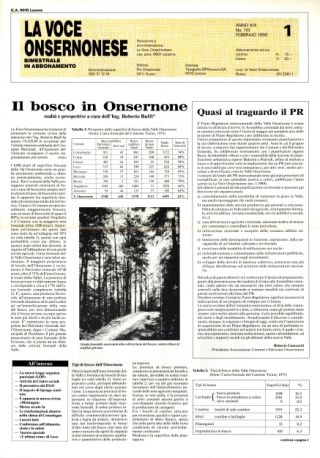 La Voce Onsernonese Nr. 1 – 1990