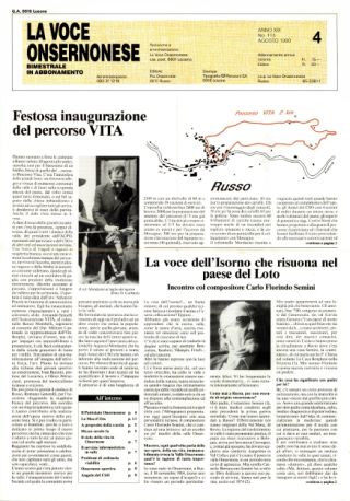 La Voce Onsernonese Nr. 4 – 1990
