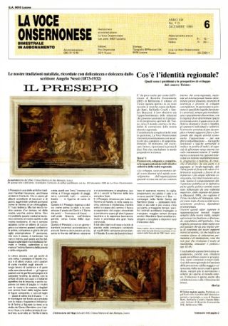 La Voce Onsernonese Nr. 6 – 1990