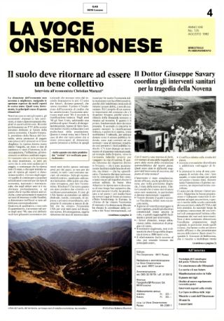 La Voce Onsernonese Nr. 4 – 1992