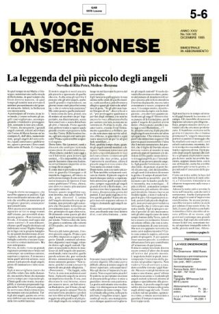 La Voce Onsernonese Nr. 5 – 1995