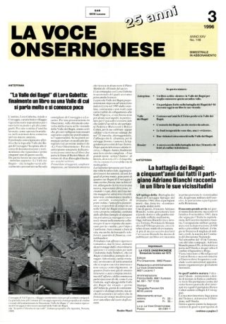 La Voce Onsernonese Nr. 3 – 1996