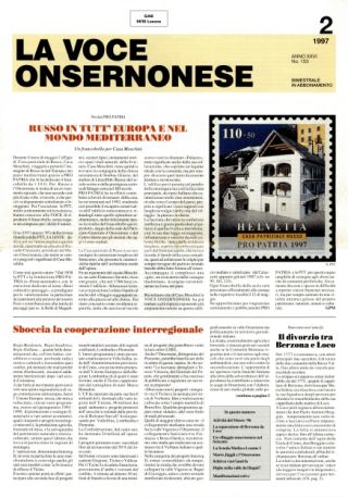 La Voce Onsernonese Nr. 2 – 1997