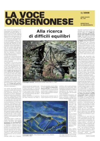 La Voce Onsernonese Nr. 1 – 2008